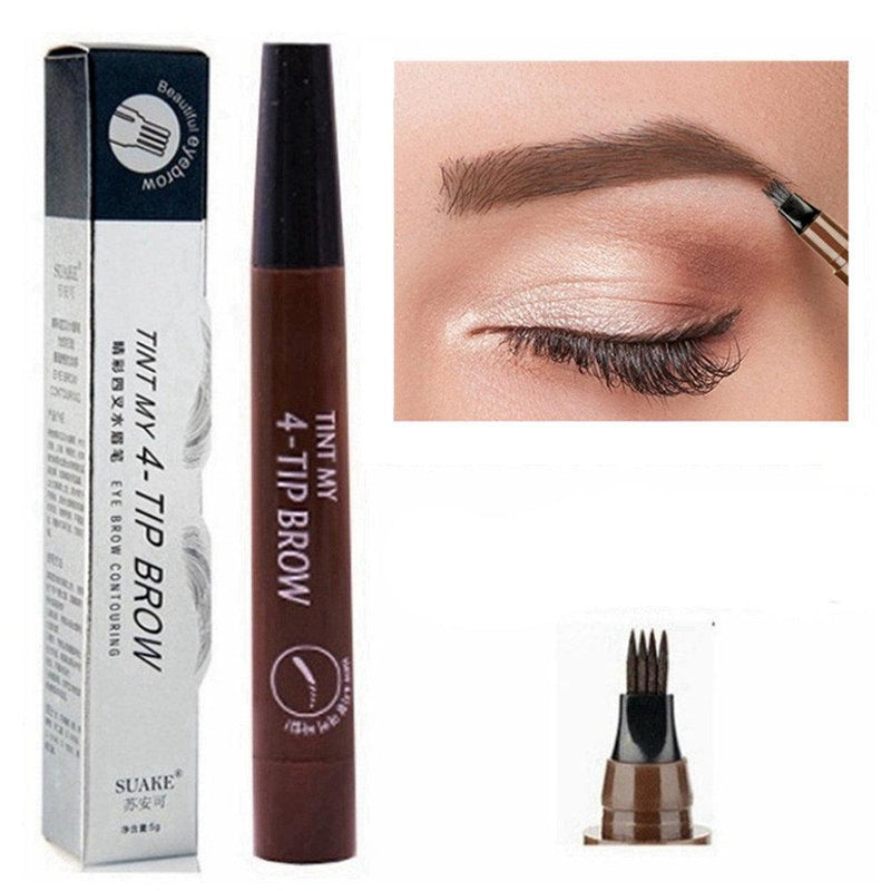 Caneta Microblading para Sobrancelhas Fio a Fio a Prova D'água - Feminiky