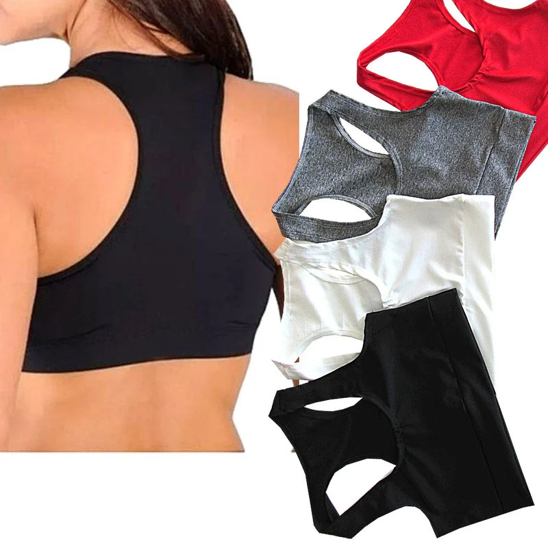 Kit 3 Top Academia Musculação Para Fitness Casual Praia Treino - Feminiky